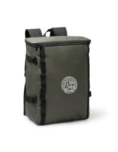 Sac à dos personnalisable cuir PU & polyester avec PC 16" "VIRTON" | SIP19