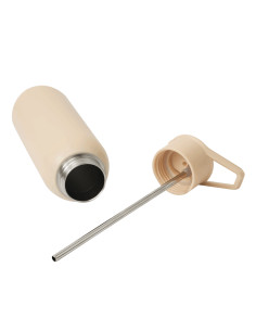 Bouteille isotherme personnalisable inox 600 ml "TREKSTEEL" | SIP19