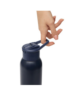 Bouteille isotherme personnalisable inox 600 ml "TREKSTEEL" | SIP19
