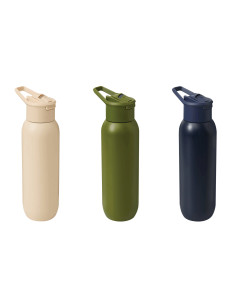Bouteille isotherme personnalisable inox 600 ml "TREKSTEEL" | SIP19