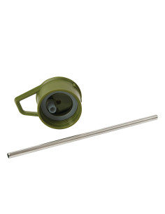 Bouteille isotherme personnalisable inox 600 ml "TREKSTEEL" | SIP19