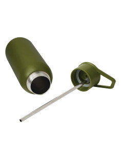 Bouteille isotherme personnalisable inox 600 ml "TREKSTEEL" | SIP19