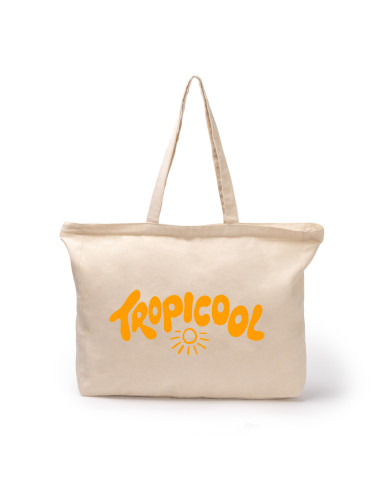 SAC CABAS PERSONNALISABLE EN COTON "BELMOX" 45x38x10cm