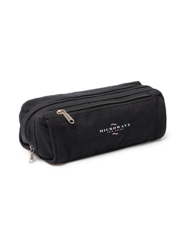 TROUSSE DE TOILETTE PERSONNALISÉ EN COTON RECYCLÉ 300G "BIYUR" 21x7x9,5cm