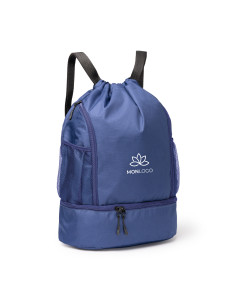 Sac à dos à cordon personnalisable en polyester "DEBOER" | SIP19