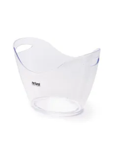 Seau à glace personnalisable transparent PS durable "TRESOK" | SIP19