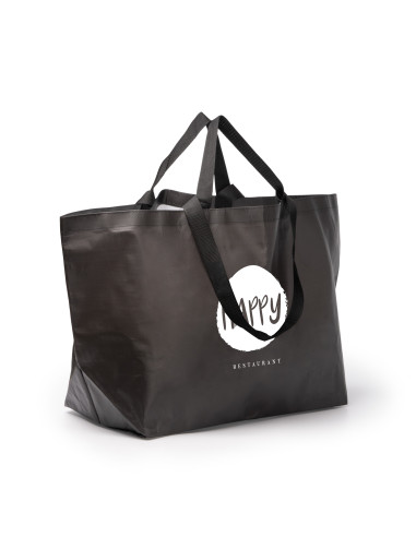 SAC PERSONNALISABLE EN PP TISSÉ "KABIL" 45,2x37,5x24,7cm