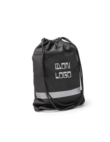 SAC À DOS CORDELETTES PERSONNALISABLE EN RPET "LUCIO" 44x33cm