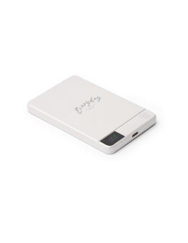 POWERBANK MAGNÉTIQUE 5000 MAH EN ALUMINIUM RECYCLÉ "PROMAX"