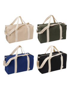 Sac de sport personnalisable en coton recyclé et RPET "BANKURA" | SIP19