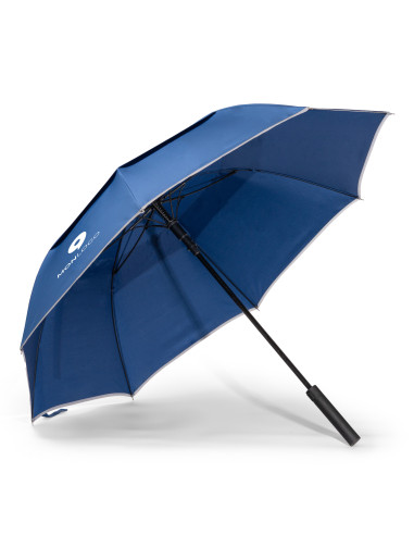 PARAPLUIE PERSONNALISABLE EN RPET ET TISSU PONGÉ 190T Ø120CM "LINZ"