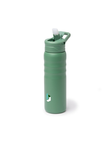 BOUTEILLE ISOTHERME PERSONNALISÉE EN ACIER INOX RECYCLÉ 710ML "TUXLEY"