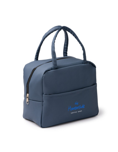 SAC ISOTHERME À PERSONNALISÉ EN CUIR PU "SELFOS" 24x20,5x16cm
