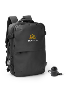 Sac à dos de voyage extensible cuir PU "SOPLEX" | SIP19