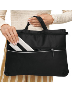 Sacoche personnalisable "FILE" en polyester 600D | SIP19