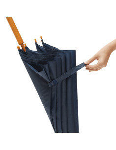 Parapluie personnalisé en bois en rPET "JAZZ" | SIP19