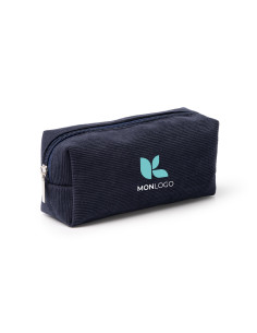 Trousse de toilette personnalisable "BONETE" en velours côtelé | SIP19