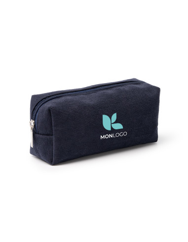 TROUSSE DE TOILETTE PERSONNALISABLE EN VELOURS "BONETE"