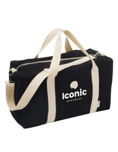 Sac de sport personnalisable en coton recyclé et RPET "BANKURA" | SIP19