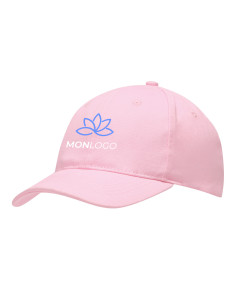Casquette personnalisable en coton 6 panneaux 270g  "COTTURE" | SIP19