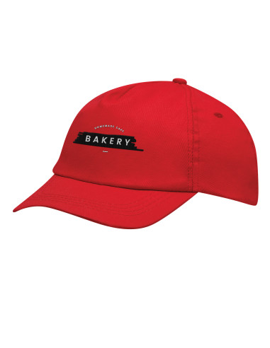 CASQUETTE PERSONNALISABLE EN COTON 5 PANNEAUX 180G "FAVOURITE"