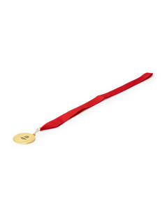 Médaille personnalisable métal Ø5cm avec lanyard "LEDEKI" | SIP19
