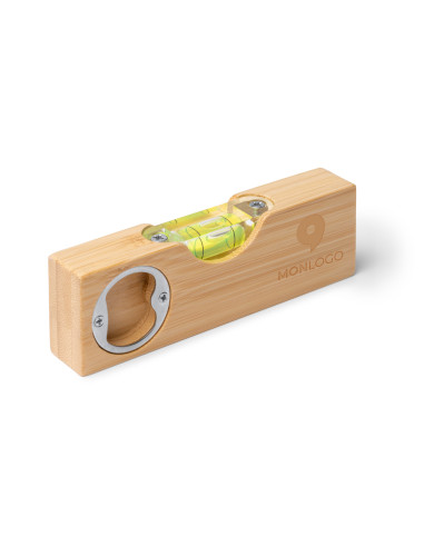 NIVEAU À BULLE PERSONNALISÉ EN BAMBOU "CIROK"