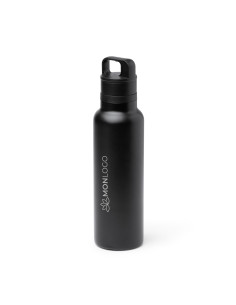 Bouteille isotherme personnalisable 750ml inox recyclé "BITMAN" | SIP19