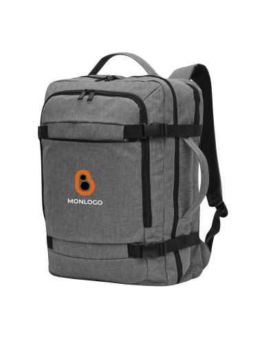 SAC À DOS MULTI COMPARTIMENT PERSONNALISABLE EN POLYESTER "STEWARD"
