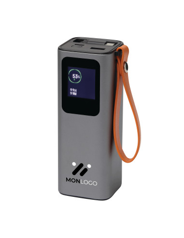 POWERBANK PC PORTABLE PERSONNALISÉ EN ALUMINIUM 20 000 MAH "MOBILEWORK"