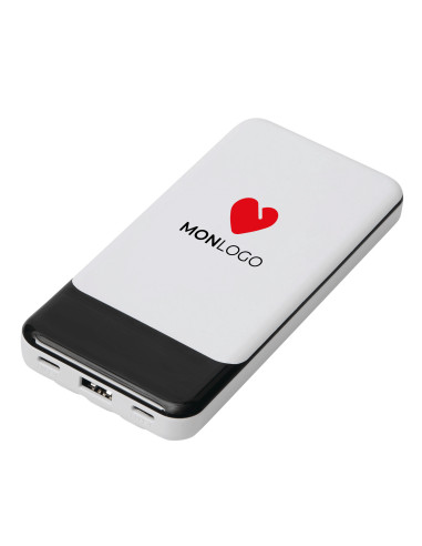 POWERBANK PERSONNALISÉ EN PLASTIQUE 10 000 MAH "POWERSTOCK"