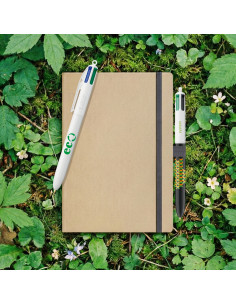 Stylo BIC 4 Couleurs ECO personnalisé en plastique recyclé | SIP19