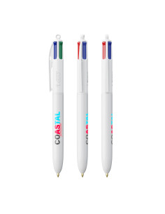 Stylo BIC 4 Couleurs ECO personnalisé en plastique recyclé | SIP19