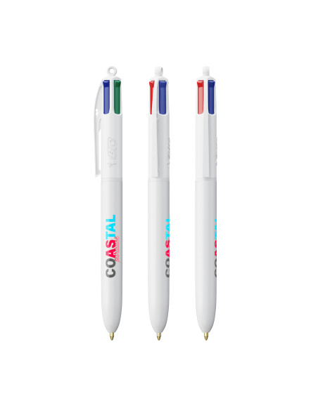 Stylo BIC 4 Couleurs ECO personnalisé en plastique recyclé | SIP19