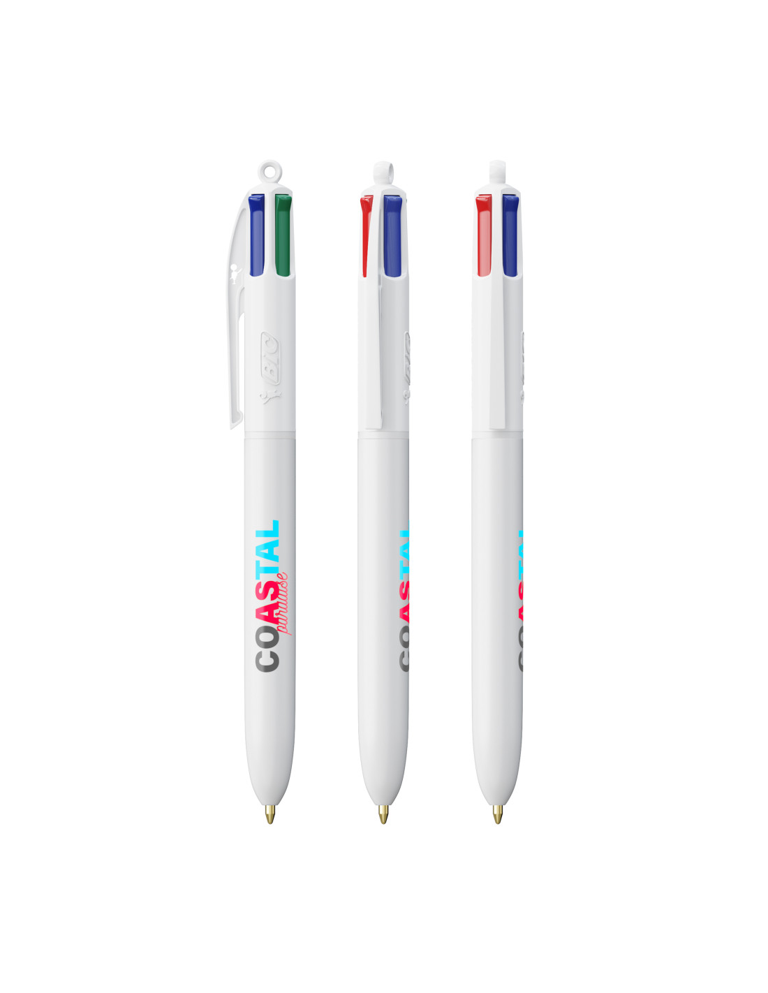 Stylo BIC 4 Couleurs ECO personnalisé en plastique recyclé | SIP19