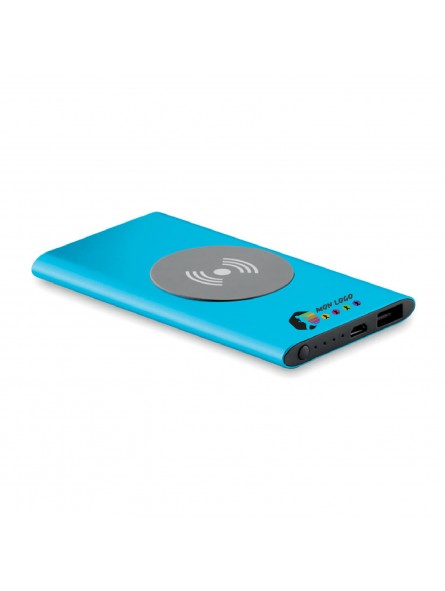 POWERBANK À INDUCTION PERSONNALISABLE 4000 MAH "POWERWIRE"