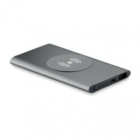 POWERBANK INDUCTION 4000 MAH "POWERWIRE" - Powerbanks personnalisés - SIP19