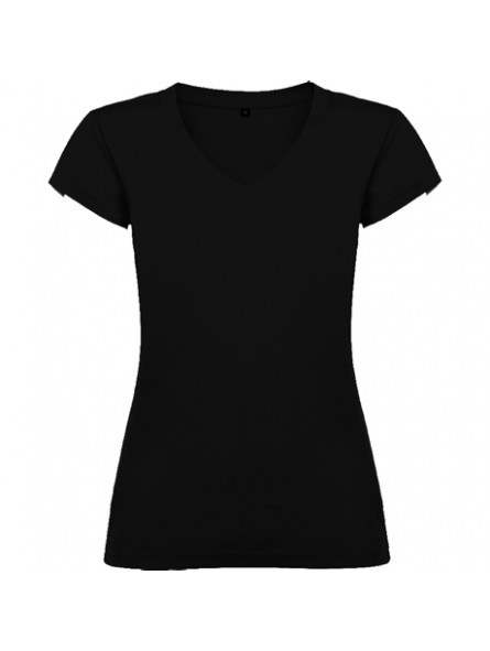 T-SHIRT COL V FEMME 155G "VICTORIA" - T-shirts personnalisés - SIP19