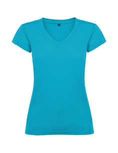 T-SHIRT COL V FEMME 155G "VICTORIA" - T-shirts personnalisés - SIP19
