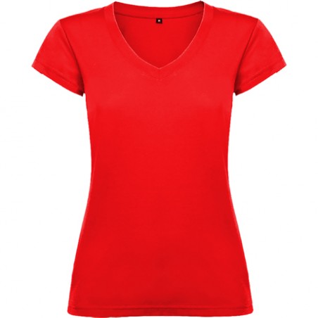 T-SHIRT COL V FEMME 155G "VICTORIA" - T-shirts personnalisés - SIP19