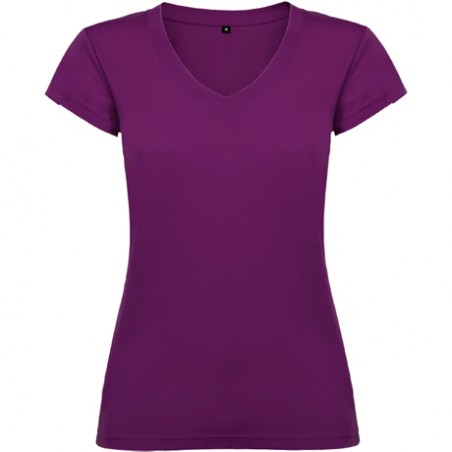 T-SHIRT COL V FEMME 155G "VICTORIA" - T-shirts personnalisés - SIP19