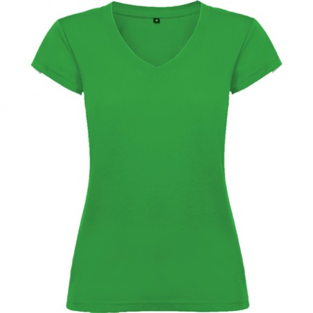 T-SHIRT COL V FEMME 155G "VICTORIA" - T-shirts personnalisés - SIP19