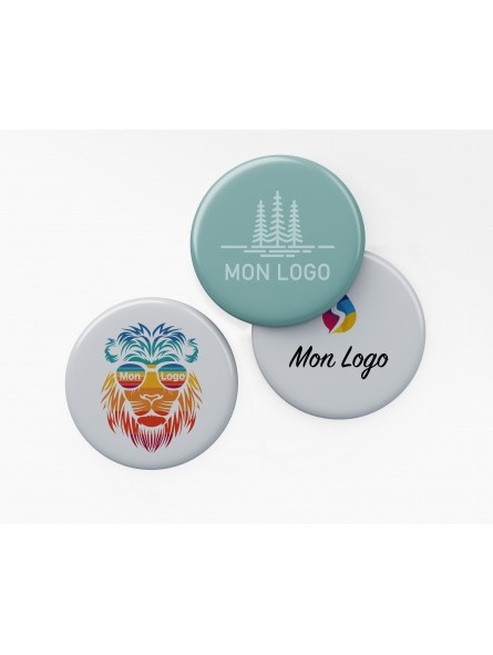 BADGE EN MÉTAL PERSONNALISABLE 25-75 MM "VINS"