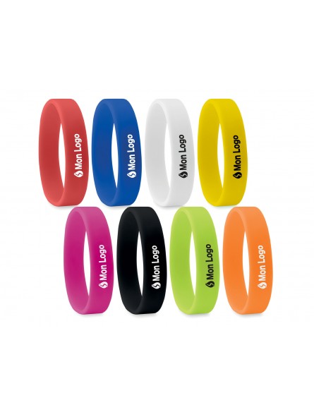 BRACELET EN SILICONE PERSONNALISABLE "EVENT"