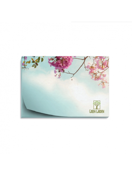 BLOC-NOTES ADHÉSIVES RECTANGLE PERSONNALISABLE "SN02"