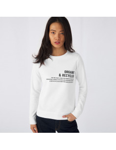 SWEAT BIO FEMME 280G "LONDON" - Sweats personnalisés - SIP19