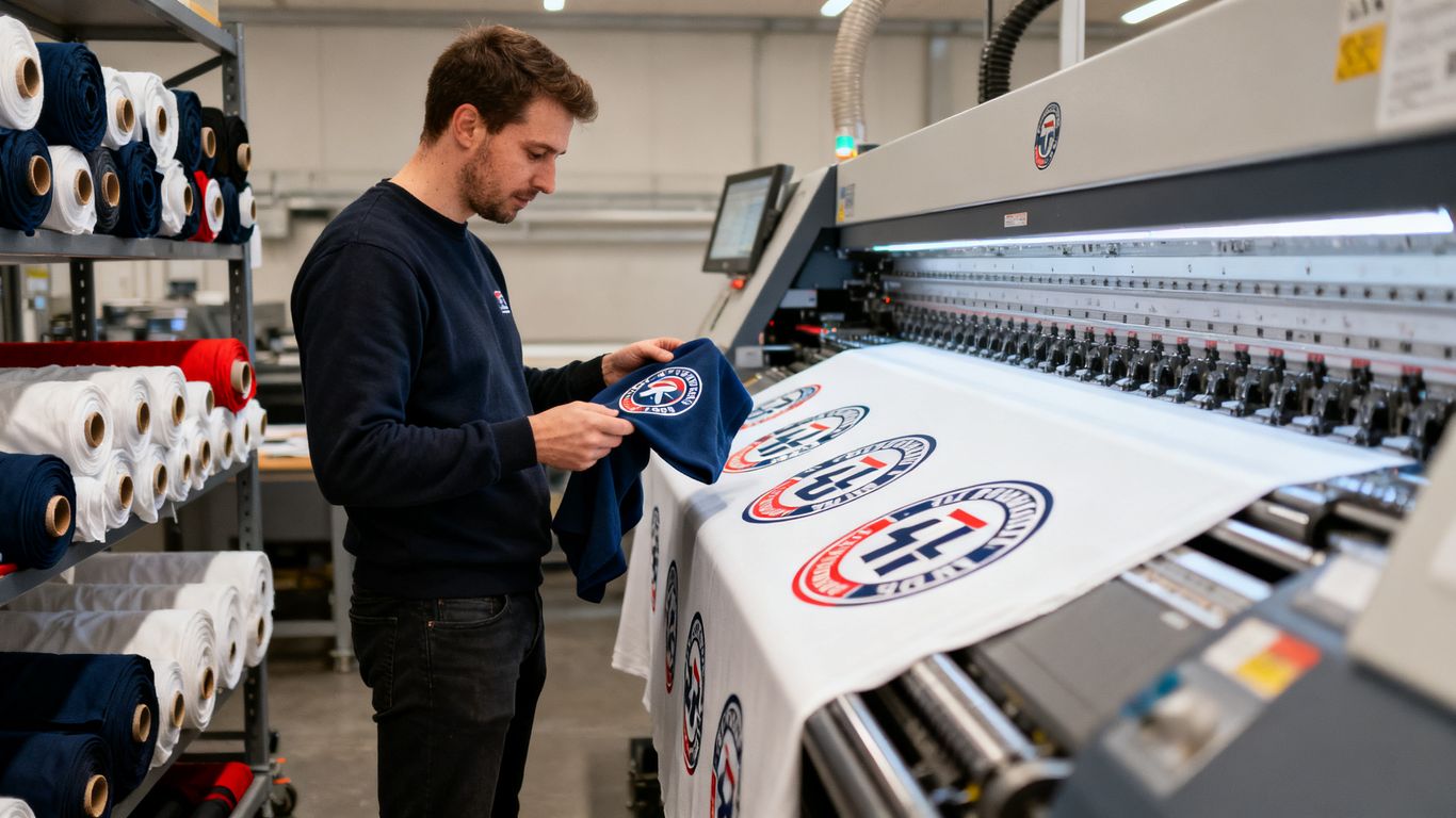 Solution e-boutique vs imprimeur — Atelier de personnalisation textile professionnel