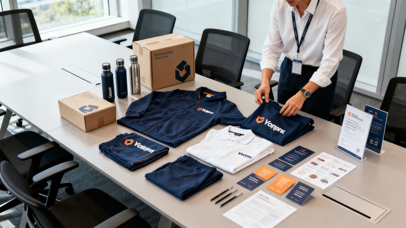 Boutique de marque et préparation de supports réseau