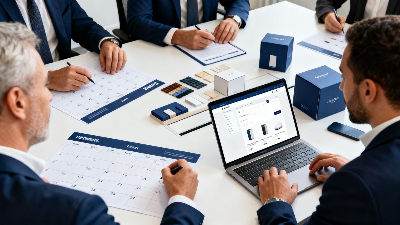 Déployer e-boutique réseau — Calendrier de déploiement e-boutique réseau