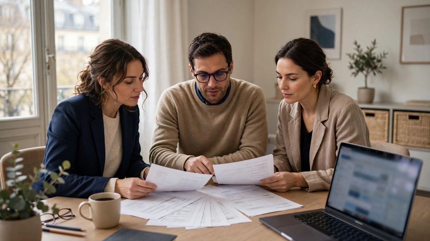 ROI approvisionnement centralisé réseau — Équipe réseau examinant un processus d’achat